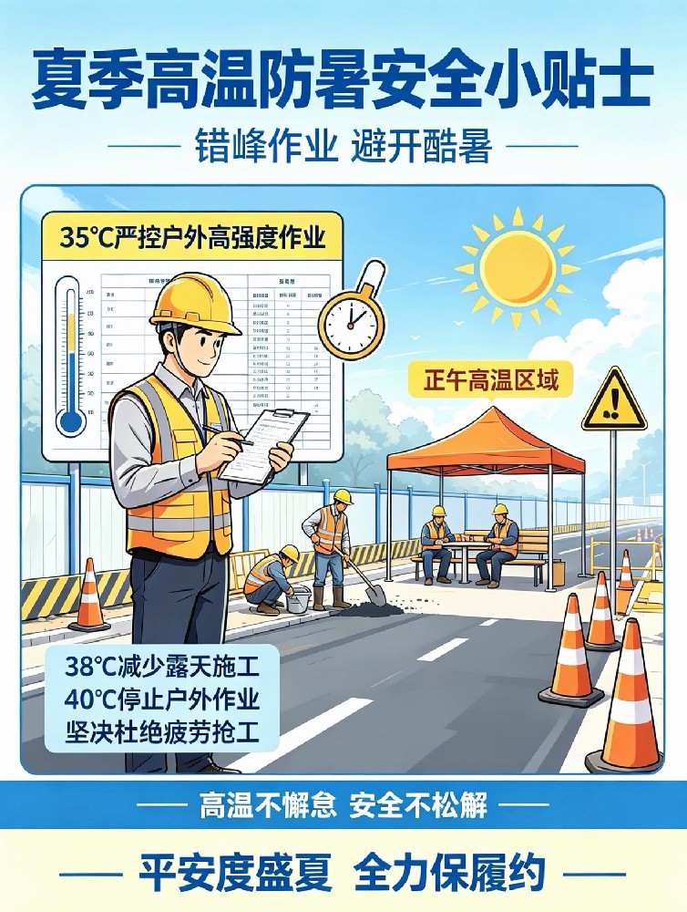 夏季高温防暑安全小贴士